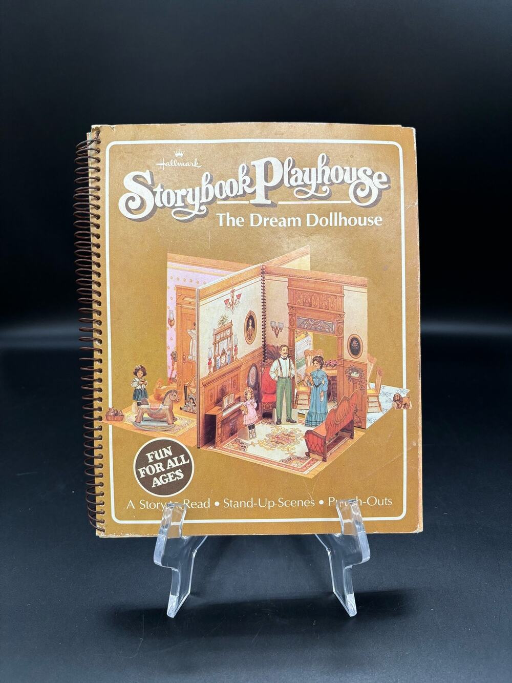 Vintage Hallmark Storybook Playhouse - The Dream Dollhouse - Diorama